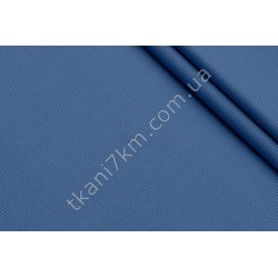Трикотаж Рибана (Довяз или Кашкорсе)- синий джинсовый